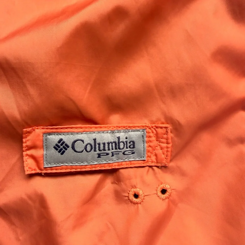 Columbia Women's Center Ridge Windbreaker Jacket Coral/Gray‎ Sz Small